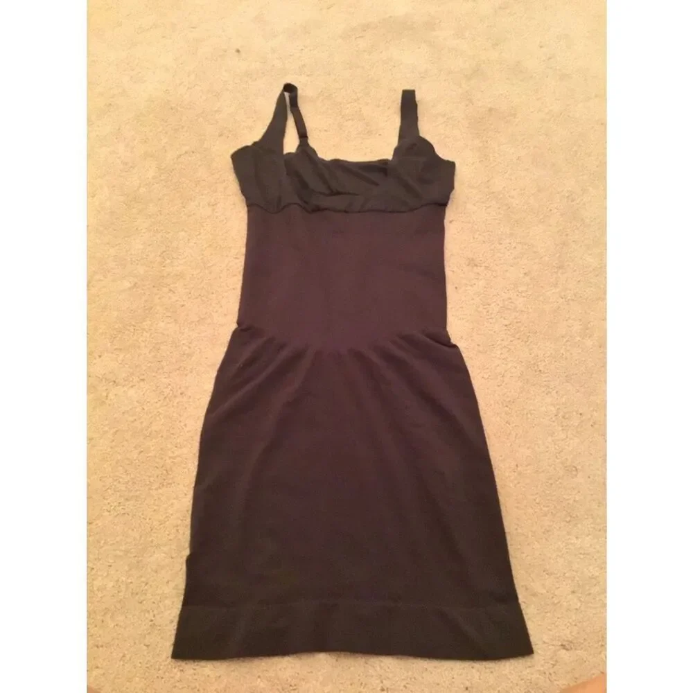 SPANX Black Shapewear Open Bust Slip
